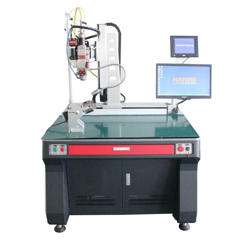 Continuous fiber laser welding machine